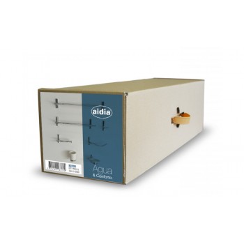 Toalheiros e Acessórios | Serie 83900 | Kit 7 pçs 83900 Ref: CH44140300